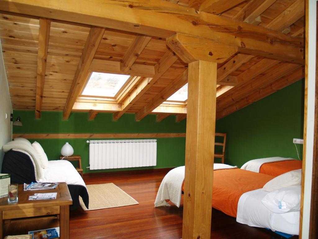 Hotel Rural Piedra Abierta San Martín de Perapertú Oda fotoğraf